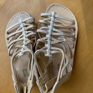 Never Worn! Harper Canyon Strappy Toddler Girls' Gold Sandals Size 9